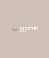 the logo for crochet by mat